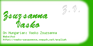 zsuzsanna vasko business card